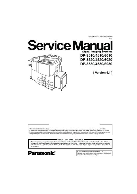 Panasonic dp 3520 4520 6020 service manual repair guide. - God s unfolding battle plan a field manual for advancing.